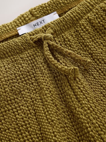Wide Leg Pantalon Next en vert
