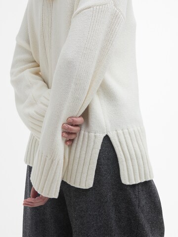 Barbour Sweter 'Josephine' w kolorze biały