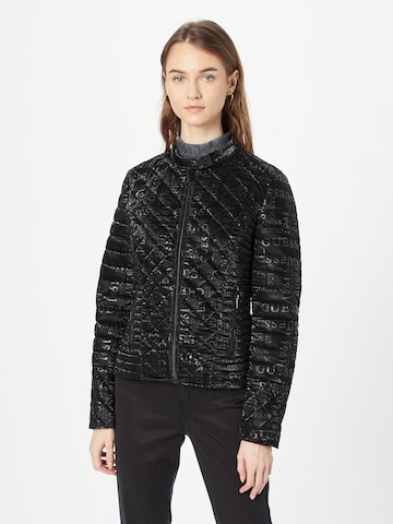 Veste mi-saison 'New Vona' GUESS en noir : devant