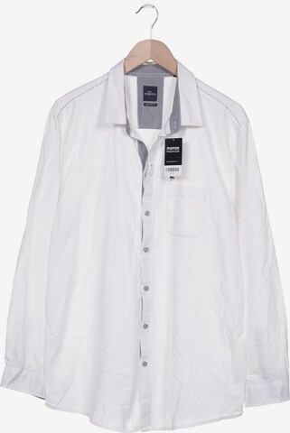 Engbers Button Up Shirt in XXL in White: front