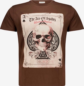 Deeluxe Shirt 'Ace' in Brown: front