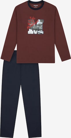 Pyjama 'Nightwear' SCHIESSER en bleu : devant