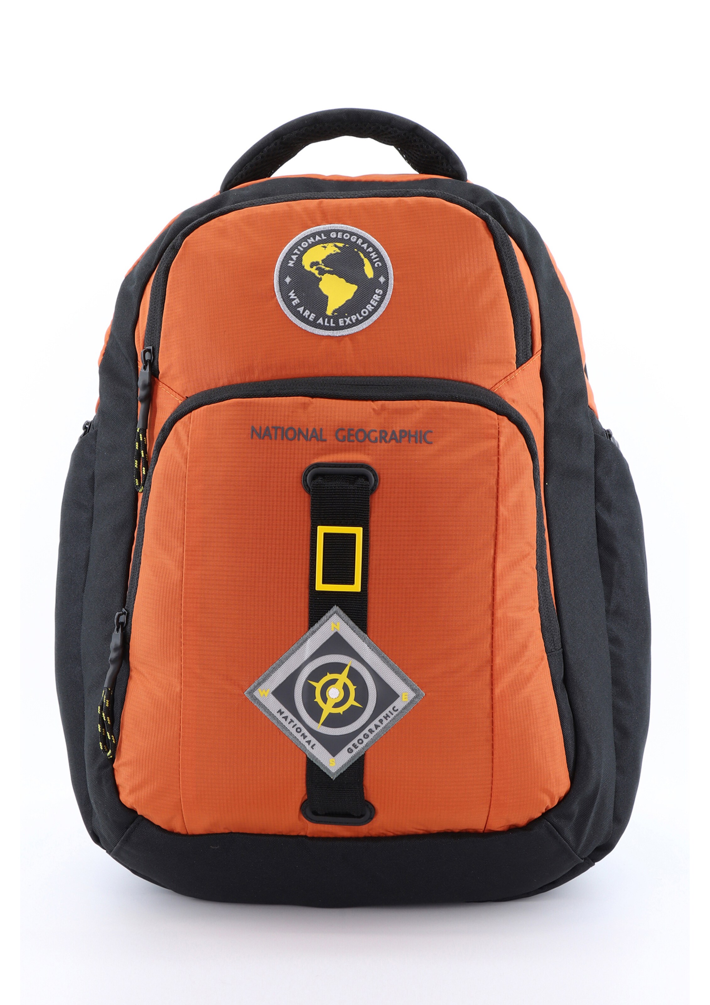 National Geographic Backpack 'New Explorer' in Orange: front