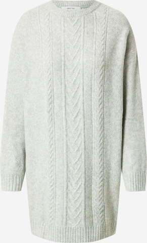 ABOUT YOU Sweater 'Ragna' in Grey: front