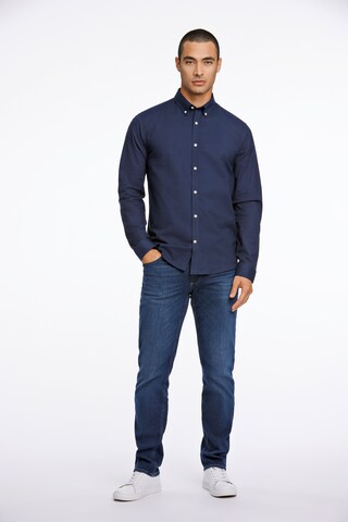 Lindbergh Regular Fit Hemd in Blau