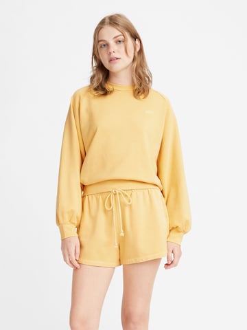 Bluză de molton 'Snack Sweatshirt' de la LEVI'S ® pe galben