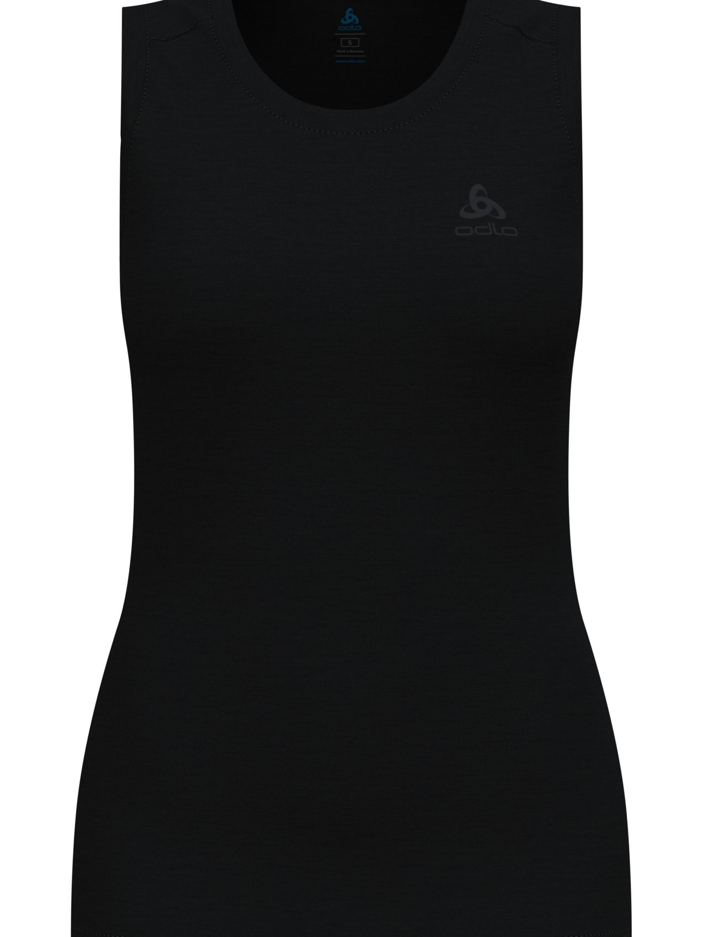 ODLO Base layer 'MERINO 160' in Black: front