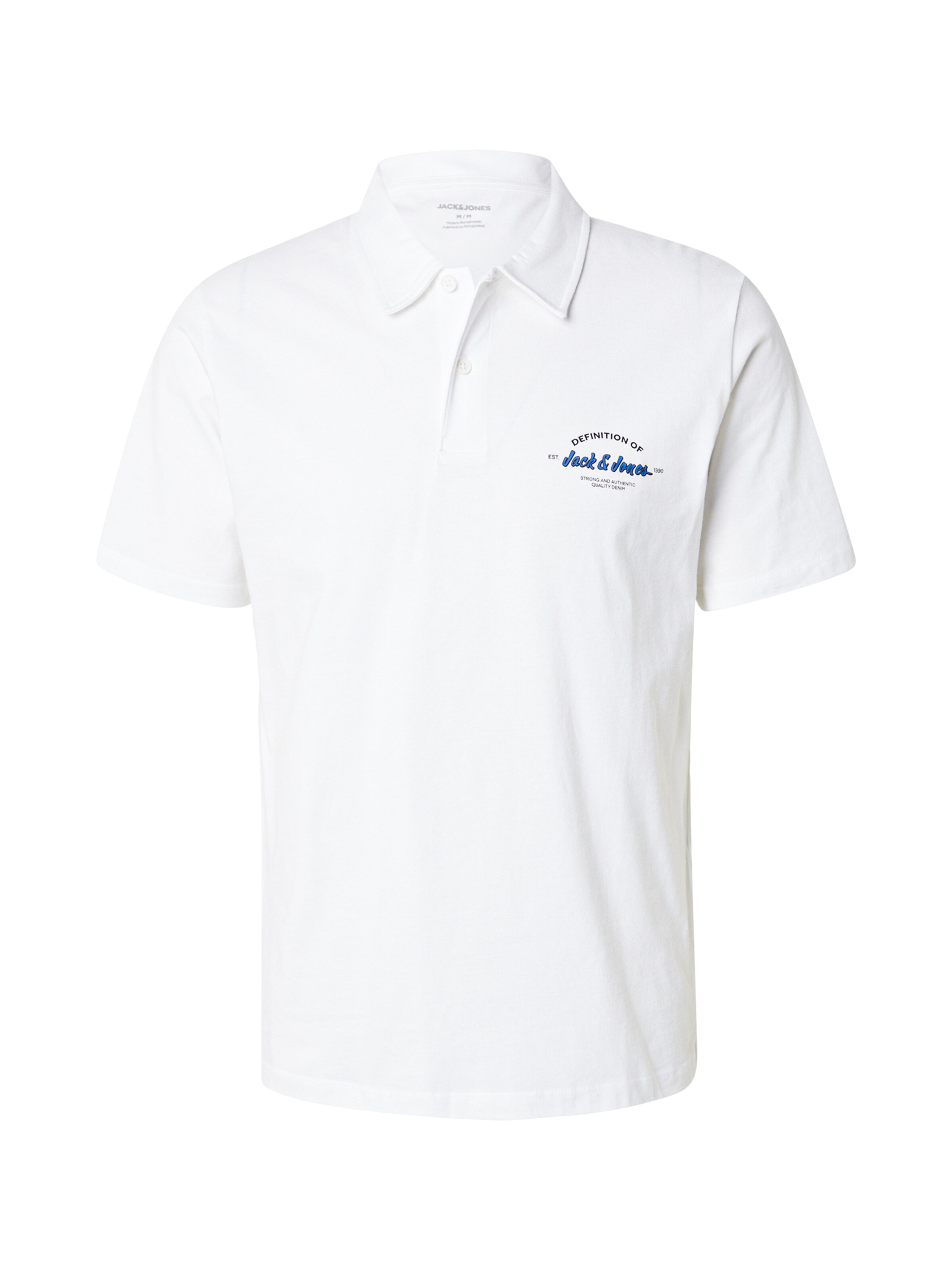 JACK & JONES Koszulka 'JJBRANDON' w kolorze niebieski / białym, Podgląd produktu