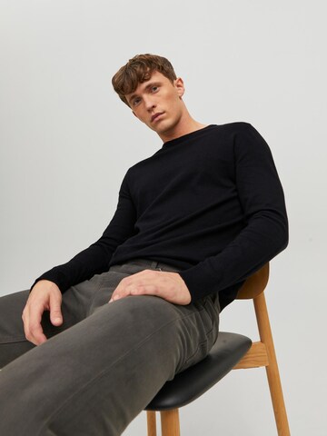 Pullover 'JJEEmil' di JACK & JONES in nero