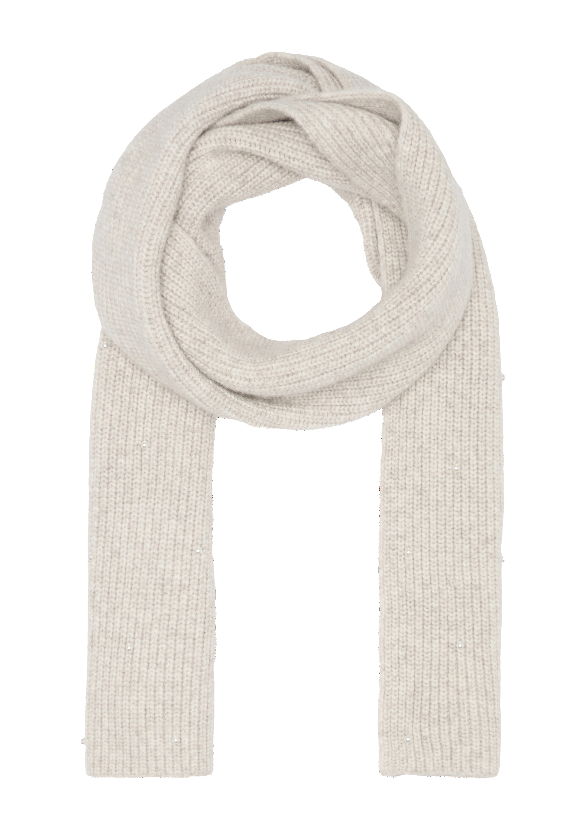 s.Oliver Sjaal in Beige: voorkant