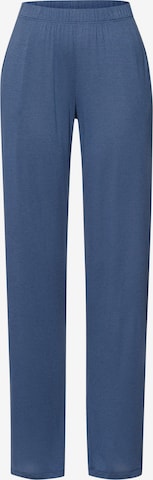 Hanro Loosefit Sweatpants ' Natural Wear ' in Blau: Vorderseite