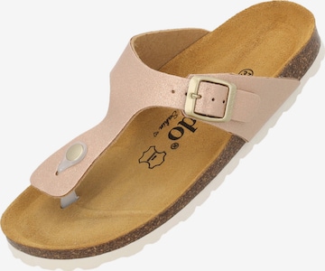 rožinė Palado by Sila Sahin Šlepetės per pirštą 'Kos Magnolia': priekis