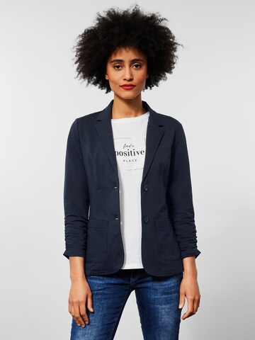 STREET ONE Blazer in Blue: front