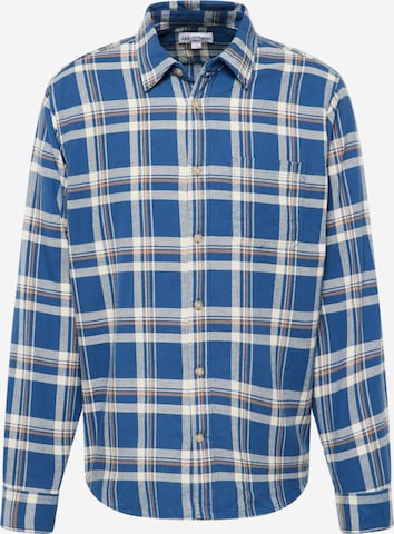 GAP Regular fit Button Up Shirt in Blue: front