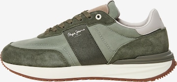 Pepe Jeans Sneakers 'Buster Tape' in Green: front