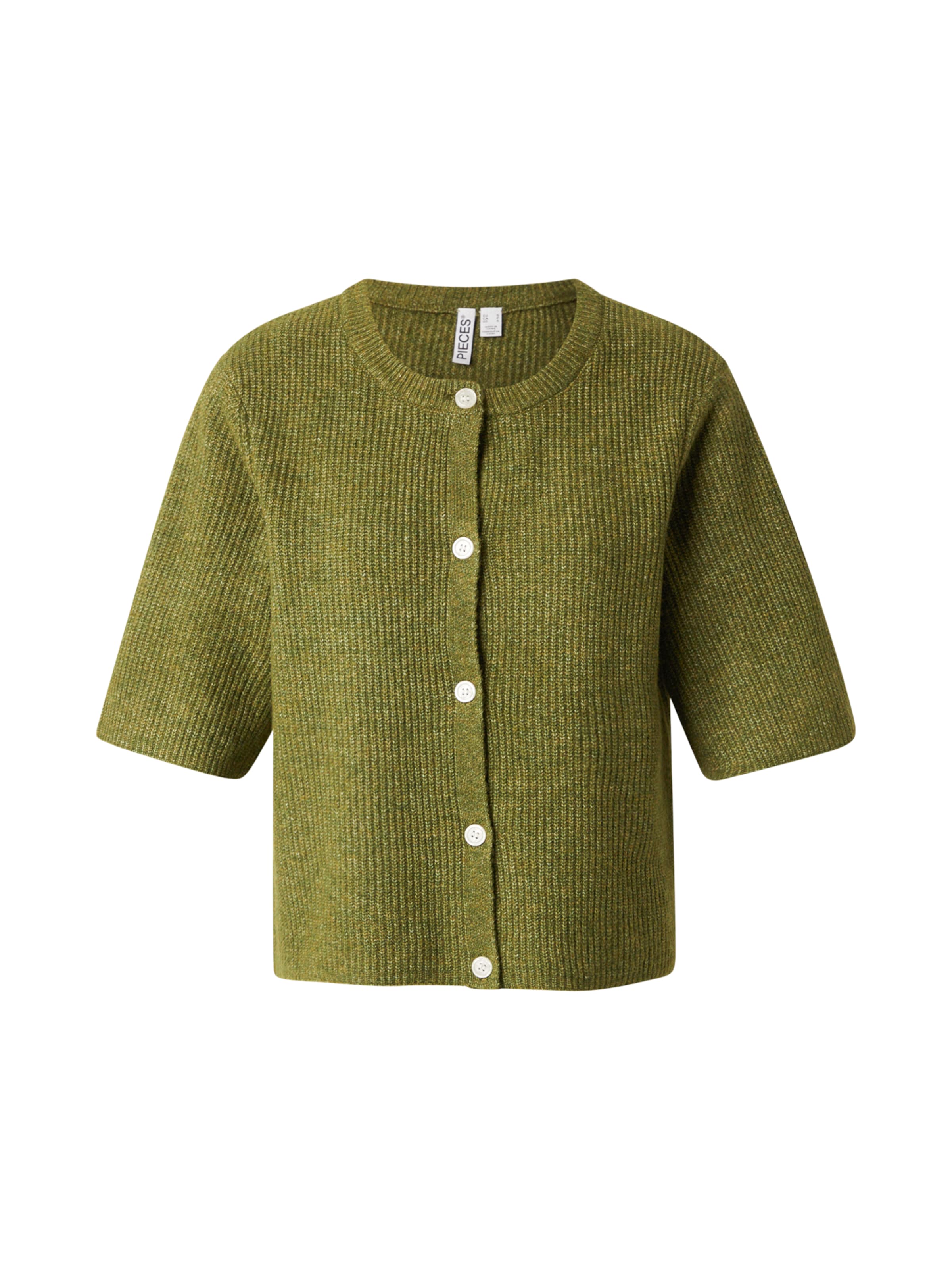 PIECES Kofta 'PCSilly' i grön: framsida