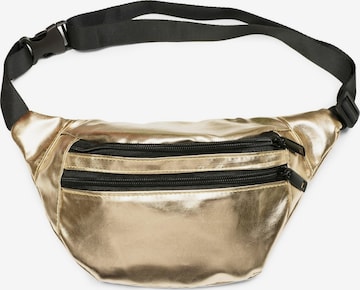 styleBREAKER Gürteltasche 'Metallic Bauchtasche Glitzer' in Gold: Vorderseite