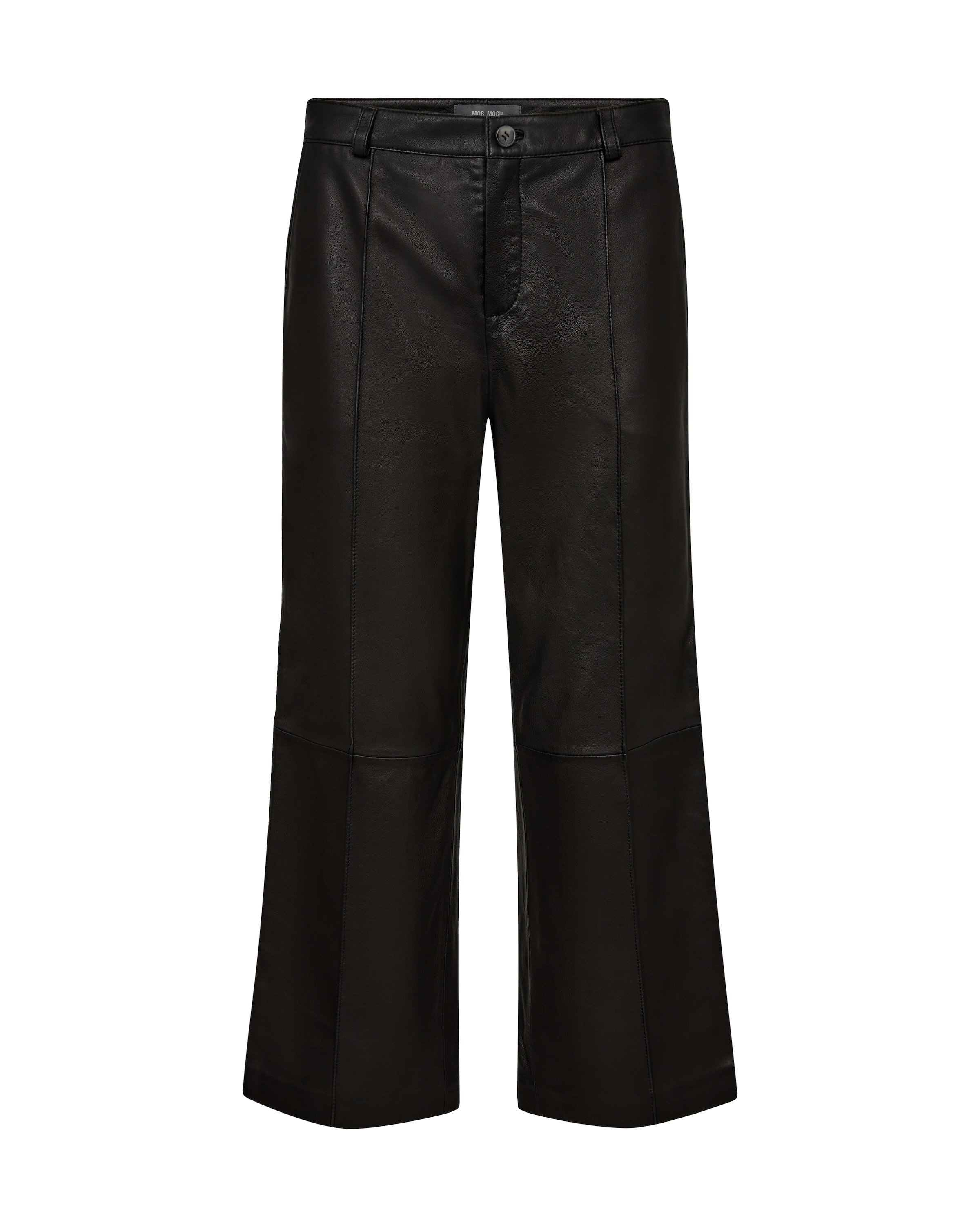 MOS MOSH Flared Pants 'MMComo' in Black: front