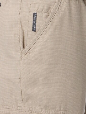 CASAMODA Regular Cargo Pants 'Cargo-Bermuda 3/4' in Beige