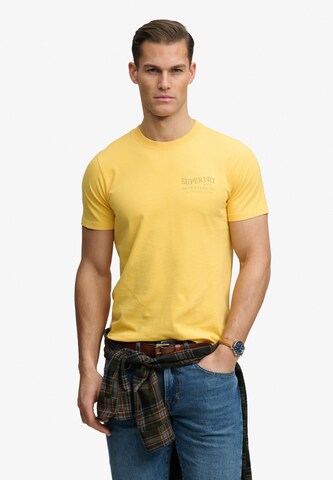 Superdry & Co Shirt 'Outdoors Mountain' in Geel