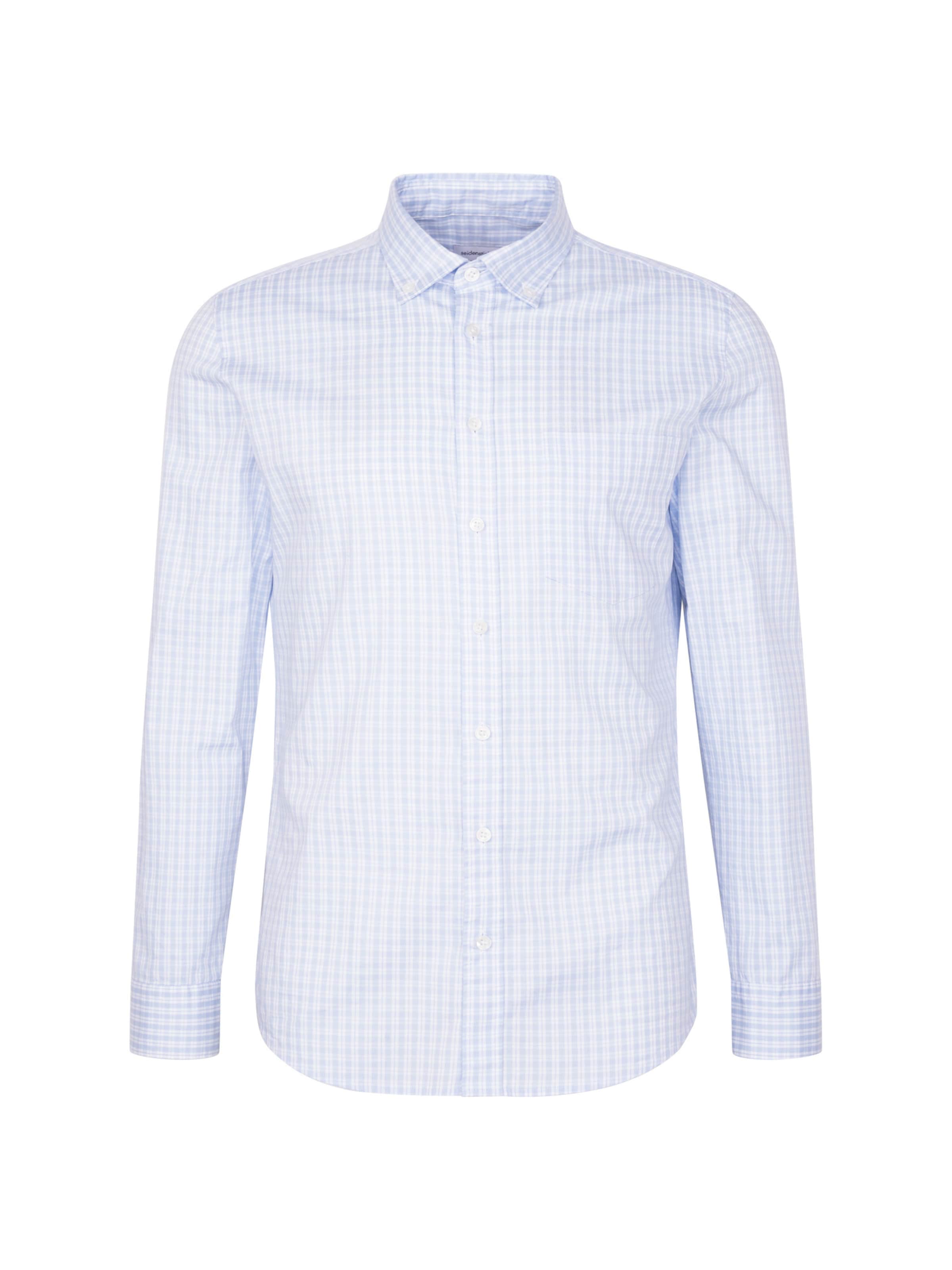 SEIDENSTICKER Regular Fit Hemd in Blau: Vorderseite