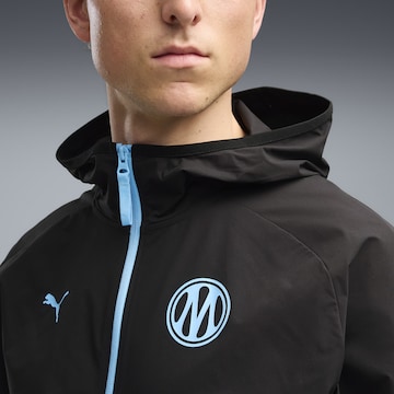 PUMA Training jacket 'Olympique de Marseille' in Black