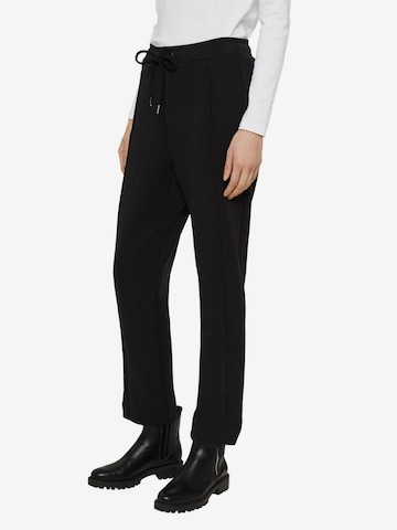 ESPRIT Regular Trousers in Black