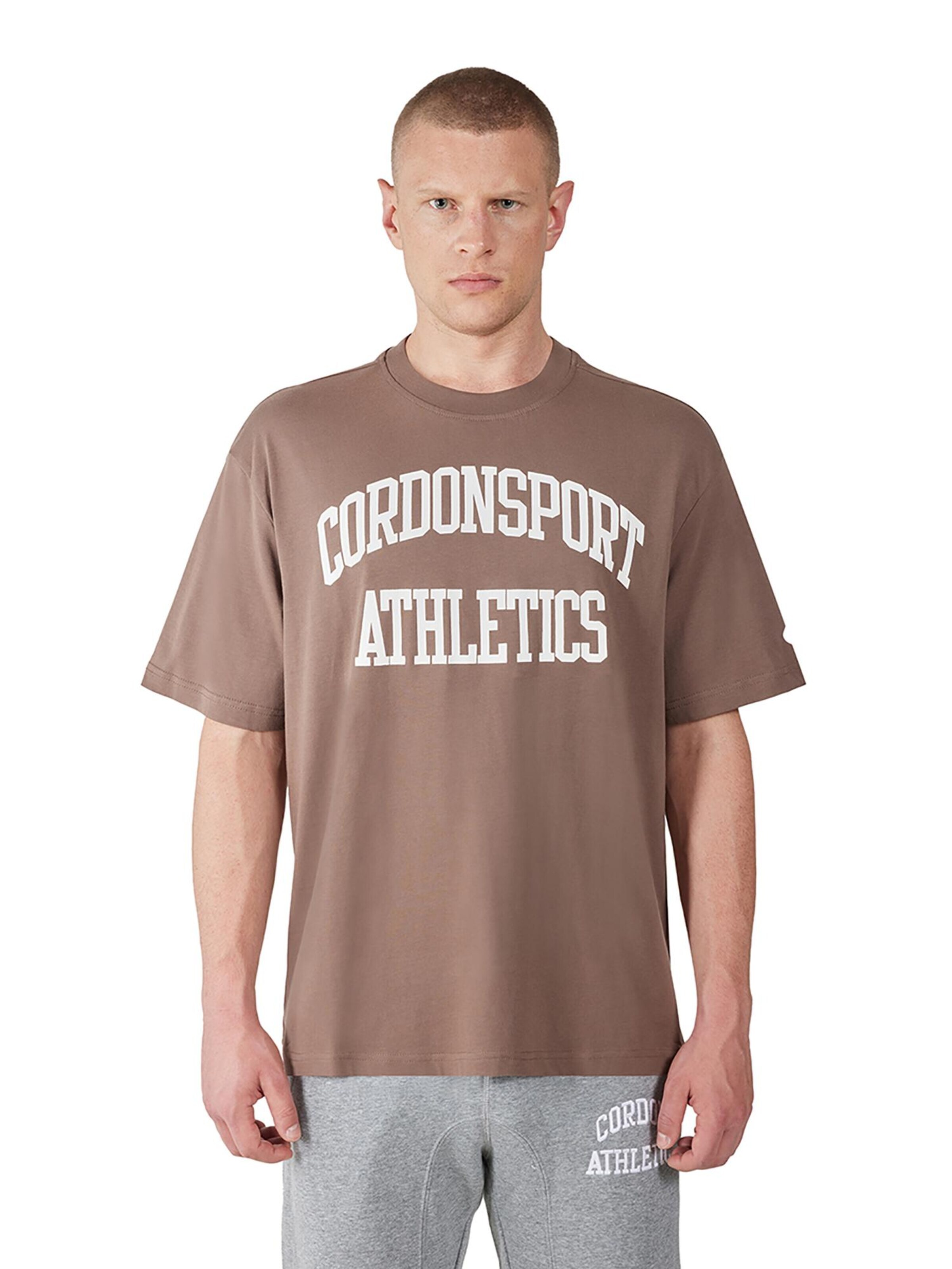 Cordon Sport Shirt 'King' in Brown