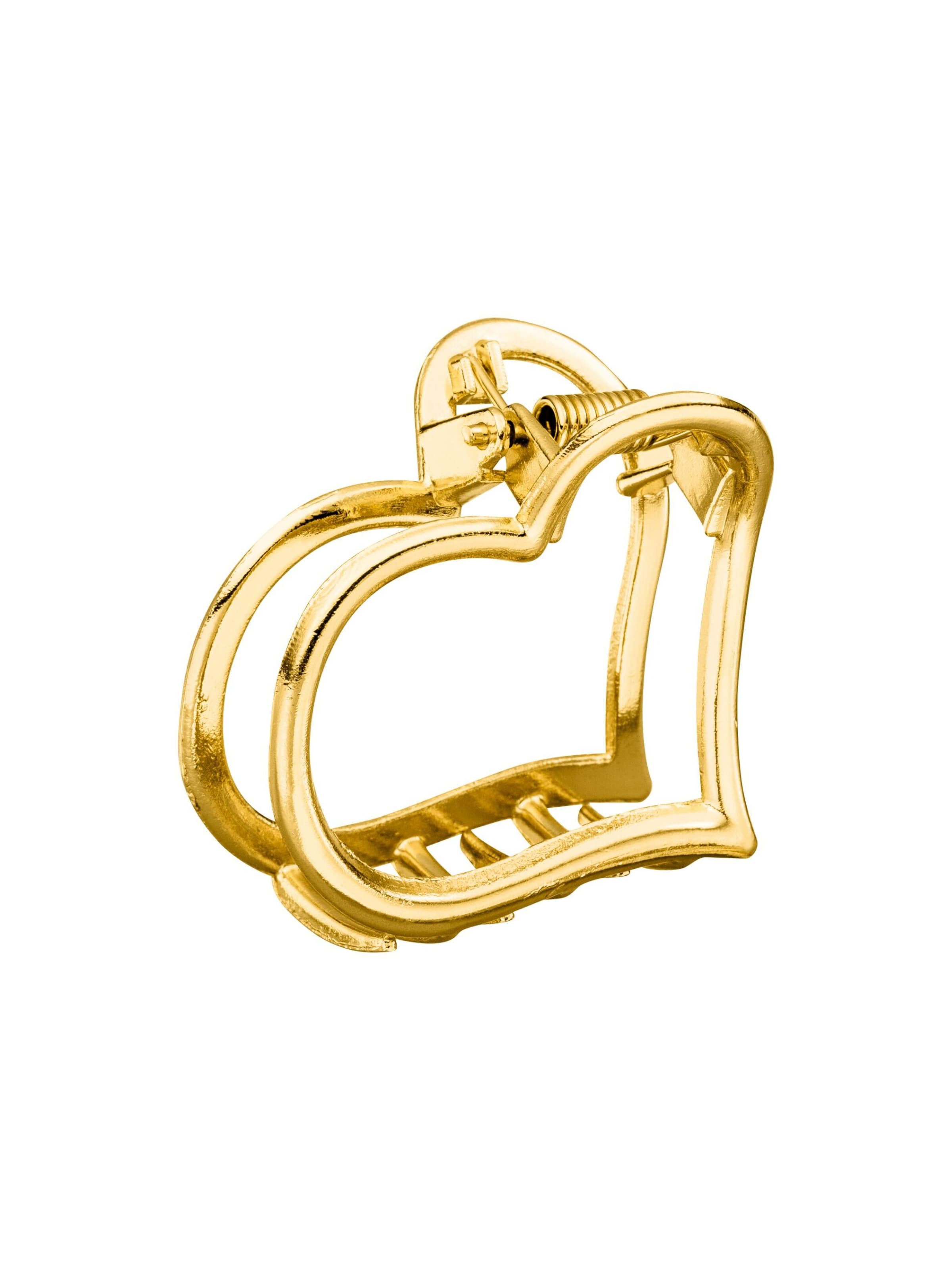 PURELEI Haarsieraden 'Big Love' in Goud: voorkant