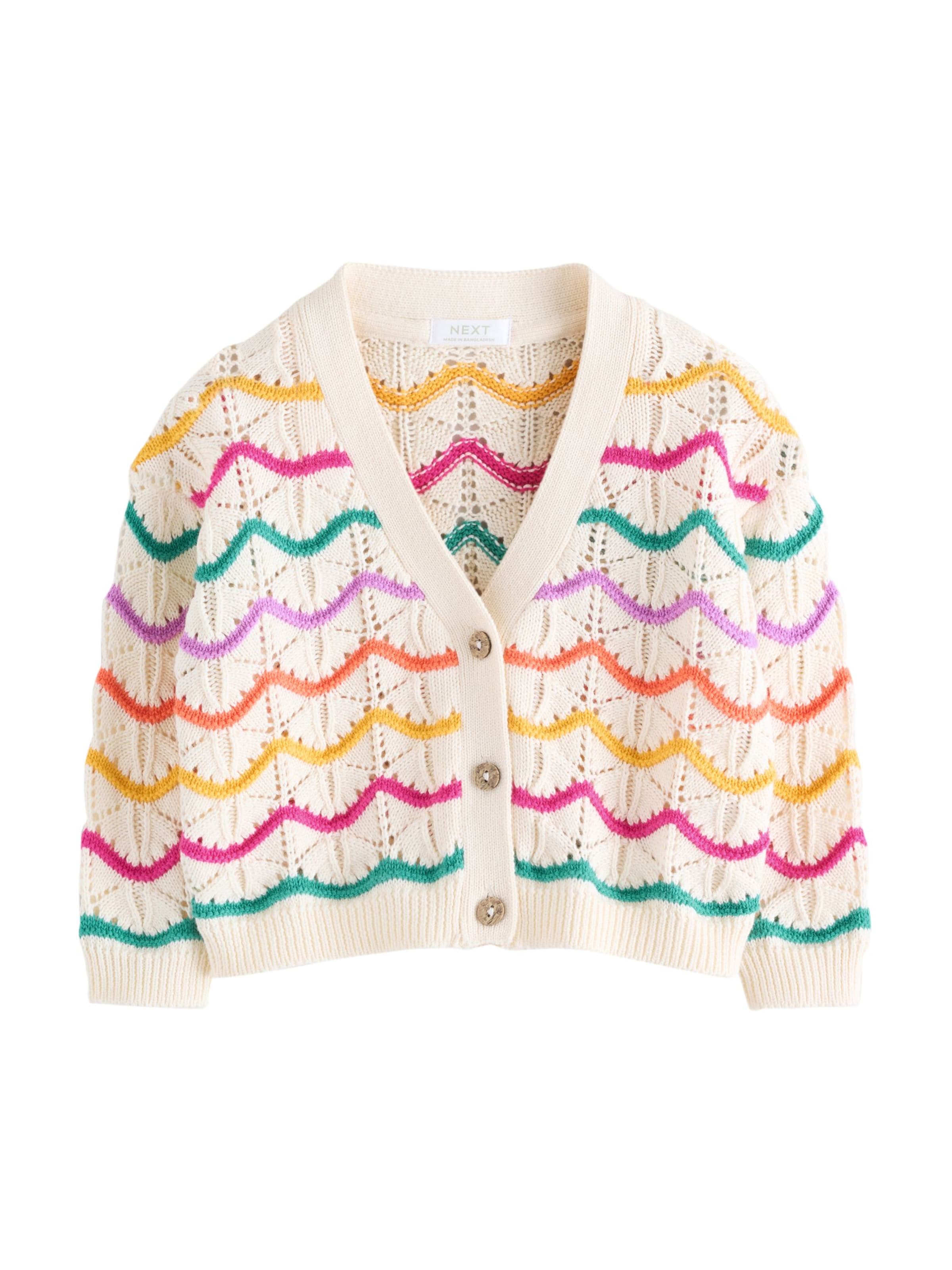 Next Cardigan i hvid: forside