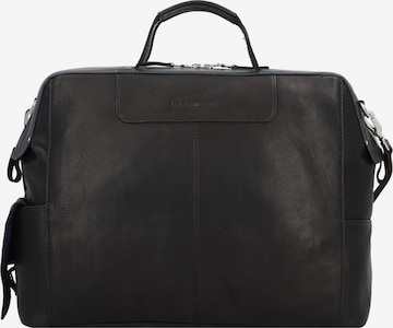 Harold's Document Bag in Black: front