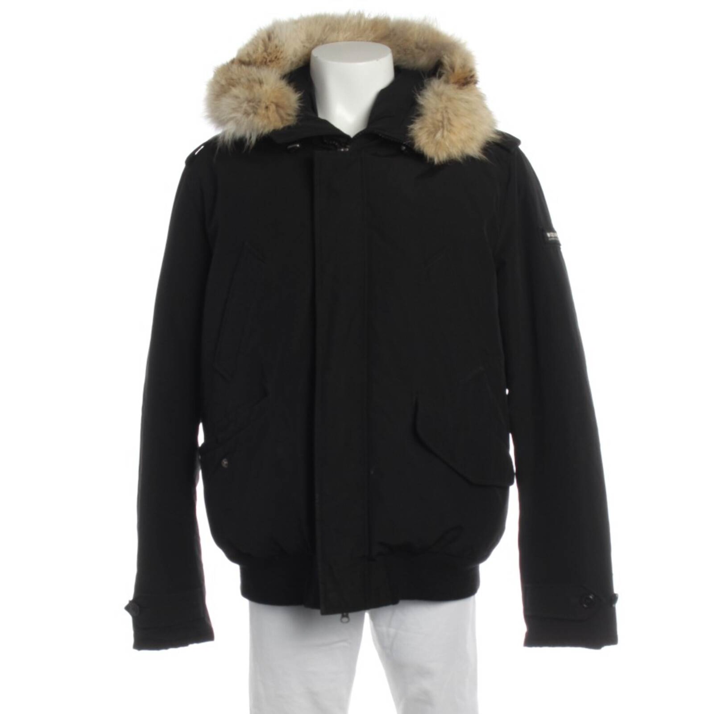 Woolrich Jacket & Coat in XXL in Black: front