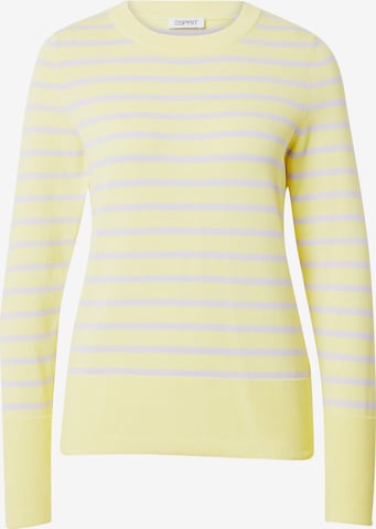 ESPRIT Sweater in Yellow: front