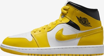 Jordan Sneakers laag 'Air Jordan 1' in Geel: voorkant