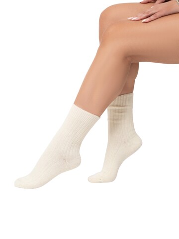 HomeOfSocks Socks 'HOS72' in Beige