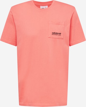 ADIDAS ORIGINALS T-Shirt 'Adventure C' in Rot: predná strana