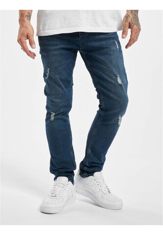 DEF Slimfit Jeans 'Hoxla' in Blau: Vorderseite