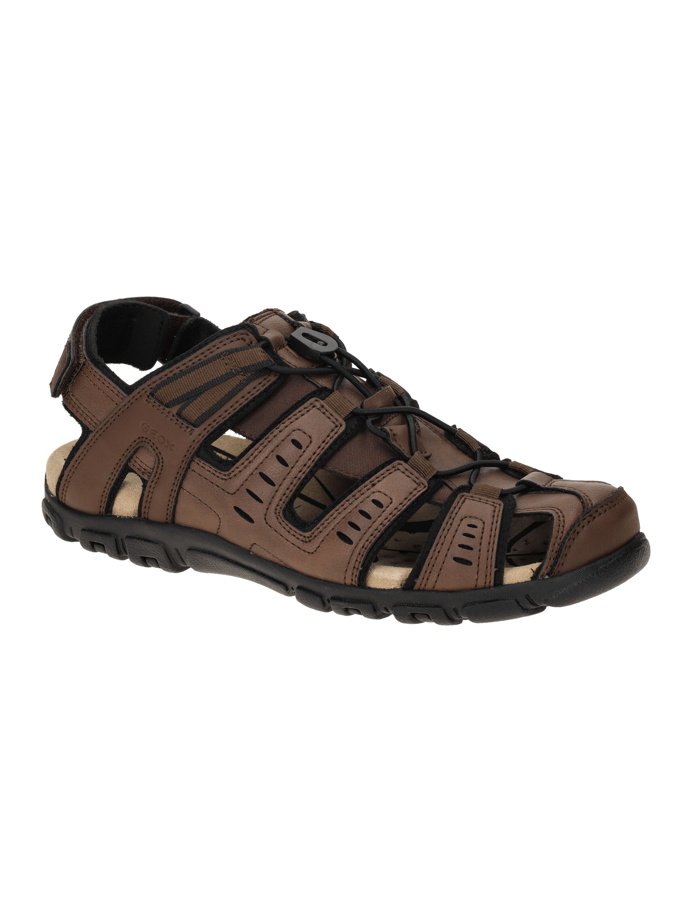 GEOX Sandals 'Geox Strada  U4524C' in Brown