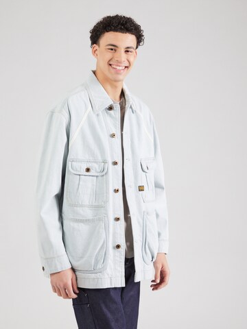 Veste mi-saison G-STAR en bleu : devant