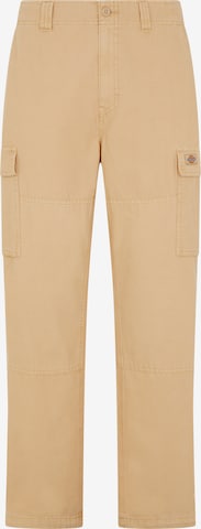 DICKIES Cargo trousers 'JOHNSON' in Brown: front