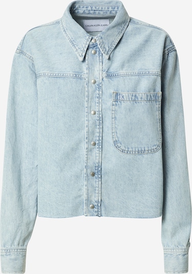 Calvin Klein Jeans Jacke in hellblau, Produktansicht