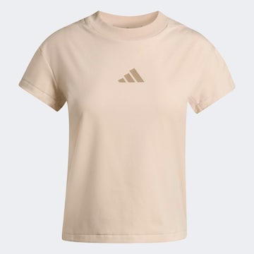 ADIDAS SPORTSWEAR Shirt in Beige: front