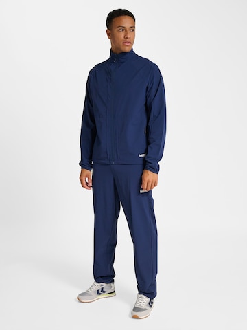 Hummel Sportsweatshirt in Blauw