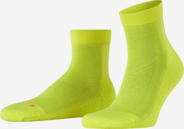 Chaussettes FALKE en jaune : devant