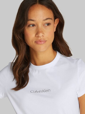 balts Calvin Klein T-Krekls