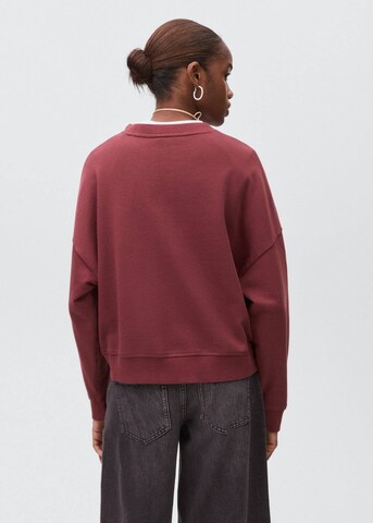 MANGO TEEN Sweatshirt 'Staten' in Rot