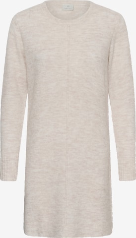Robes en maille 'Iris' Kaffe en beige : devant