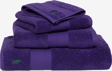 Ralph Lauren Home Towel 'Polo Player' in Purple