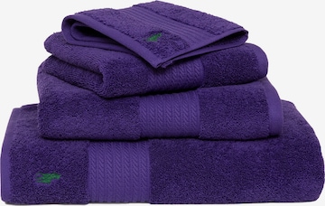 Ralph Lauren Home Shower Towel 'PLAYER' in Purple