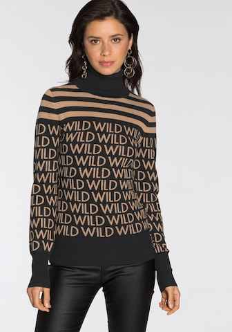 MELROSE Sweater in Black: front